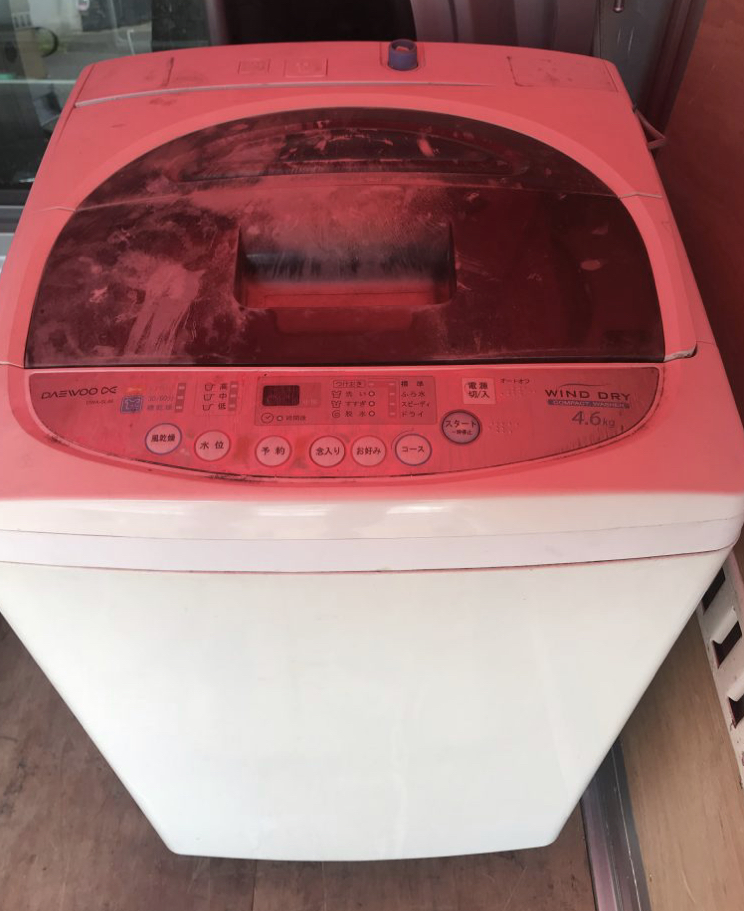 京都市中京区で洗濯機の不用品回収
