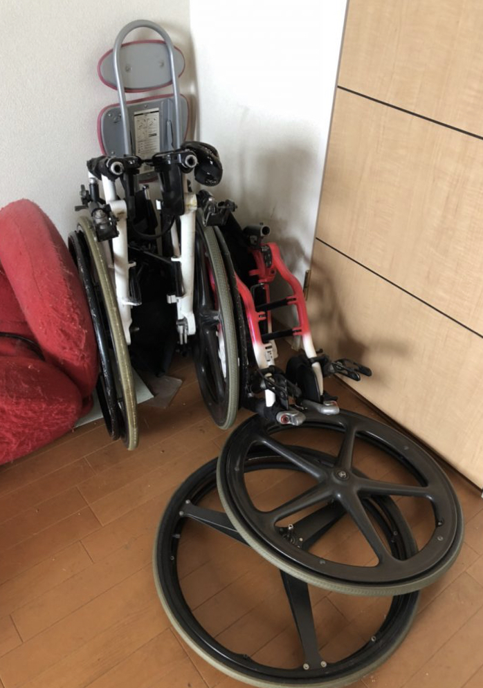 【不用品回収】大阪市平野区で車椅子の回収